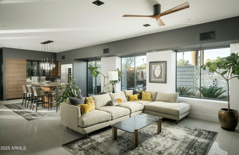 Wet Bar + Family Room