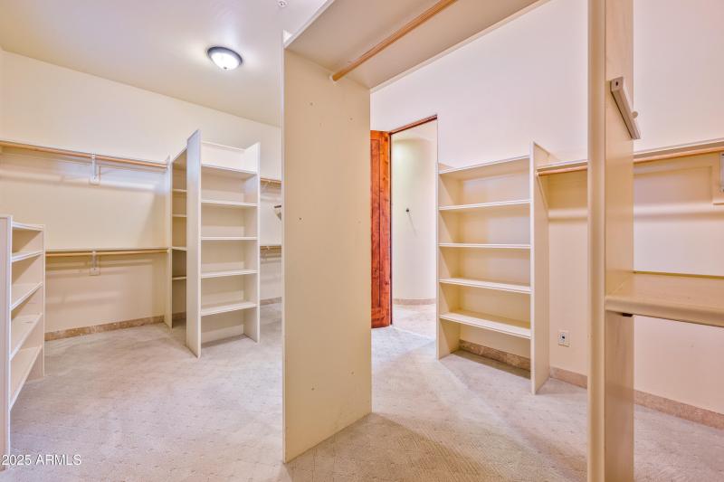 Primary Walk-in closet