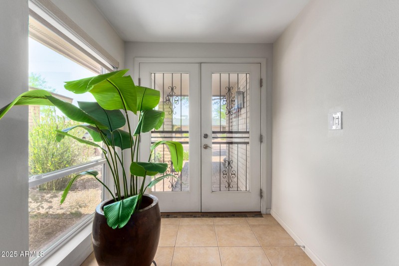 Inside Entrance to Front Door