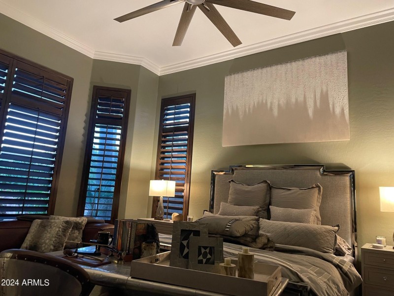 New fan and crown molding