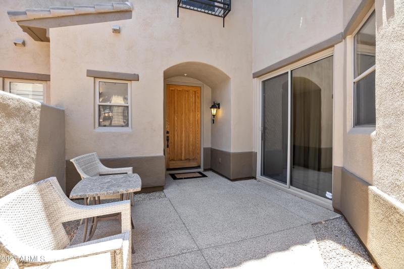 Front patio