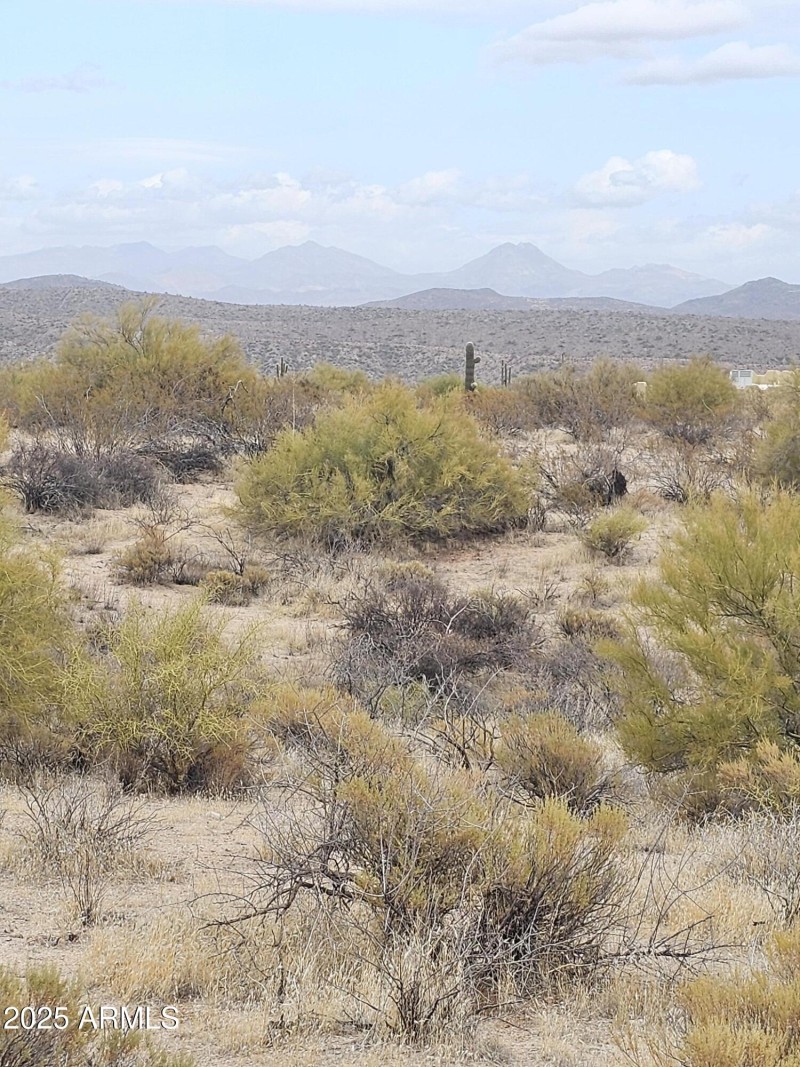 Four Peaks in the clouds
