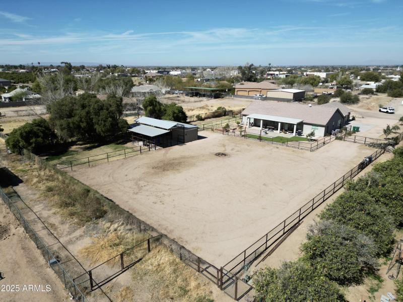Backyard from the SE Corner
