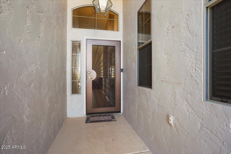 Entry with Security Door