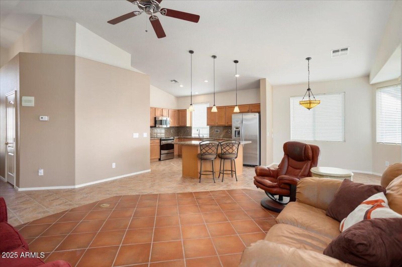 Living Room to Kitchen