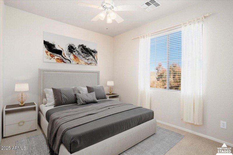 Guest Bedroom Staged