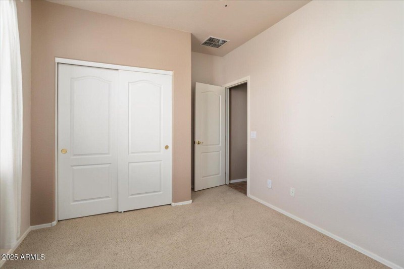 Guest Bedroom Has Large Closet