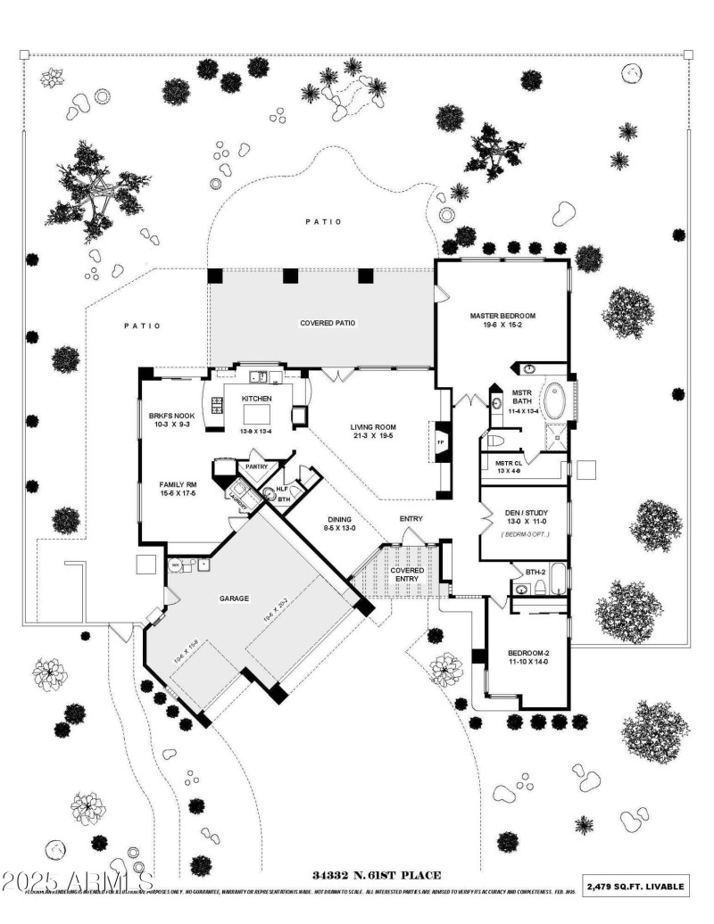 34332 N. 61st Pl - Floor Plan