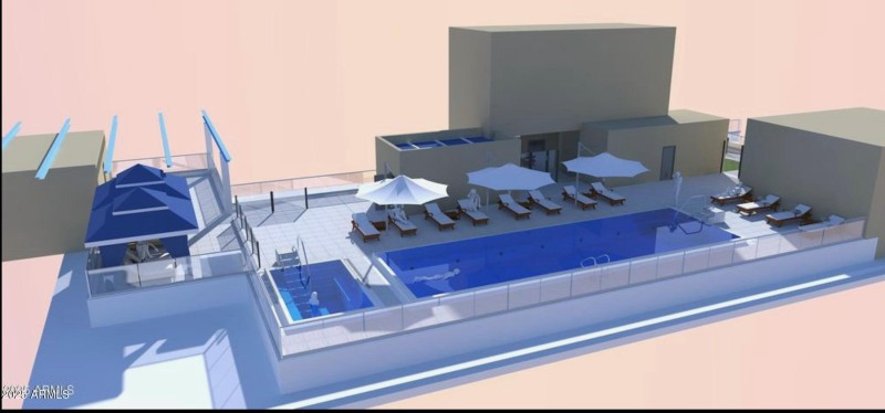 Brand New Rooftop Pool Renderings