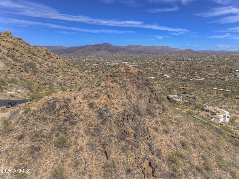 East side of the lot