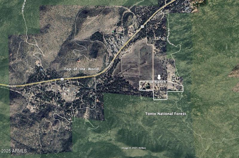 3B Ranch Aerial Parcel Map