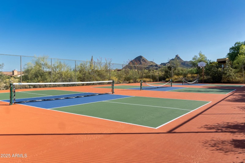 Pickleball with a view