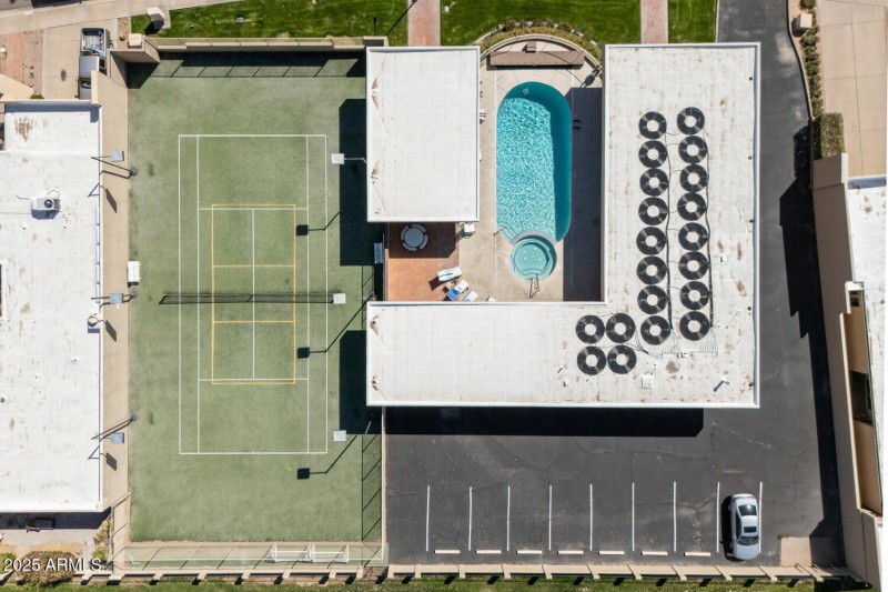 Sands McCormick Pool:Tennis above