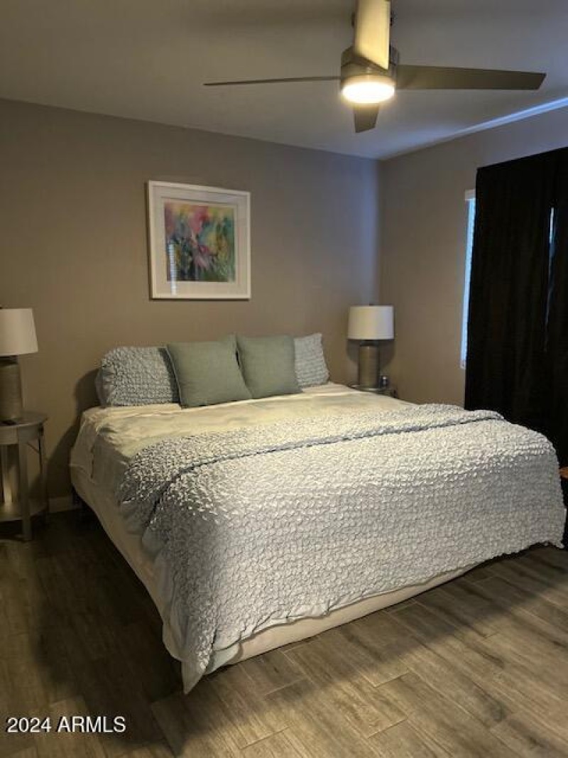 Bedroom 2 w-mirrored closet door