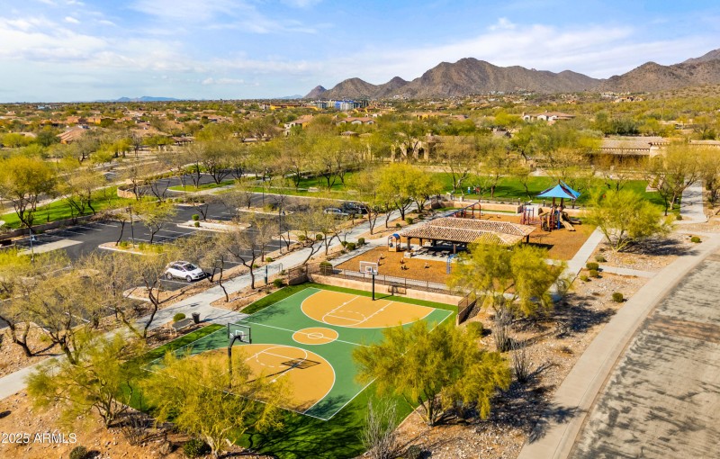 Basketball and Large Playground