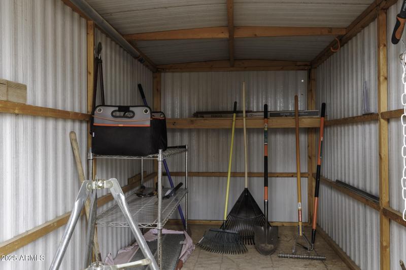 Back Shed Interior