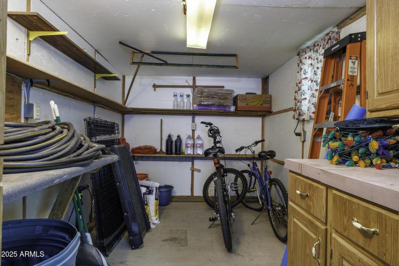 Shed Interior