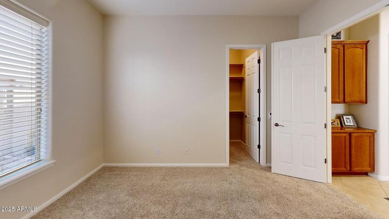 Spacious Walk-in Closet!