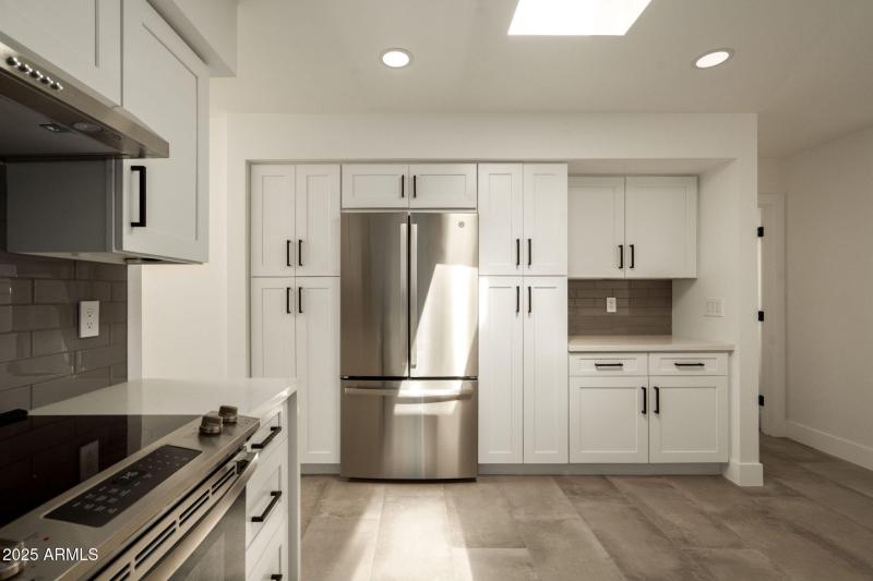 Kitchen with Skylights