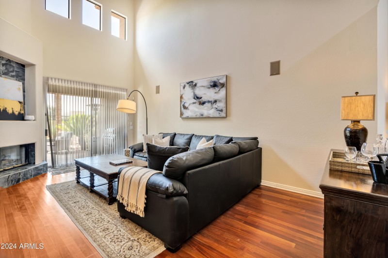 Large, open living room