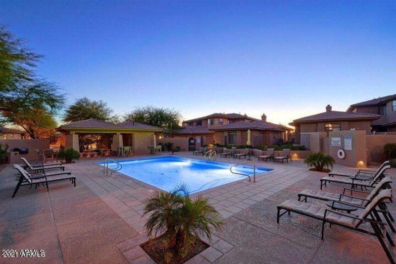 Heated Community Pool and spa area