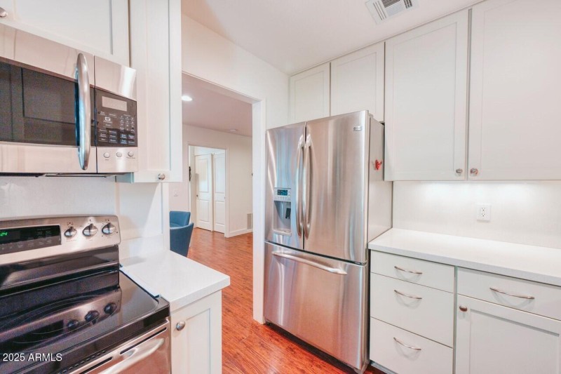 Kitchen View to Dining Space