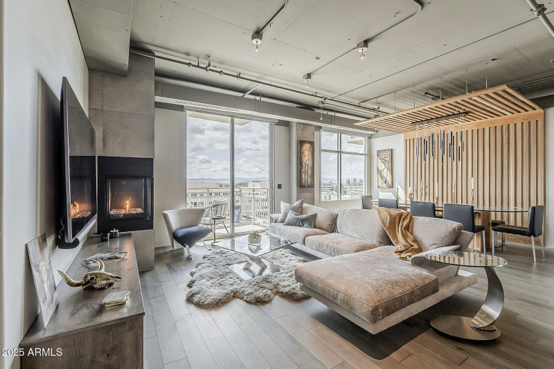 Living Area into Dining