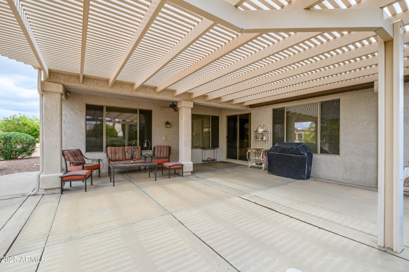 Extended Covered Patio