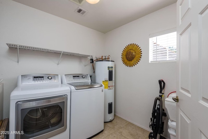 Fully Stocked Laundry Room