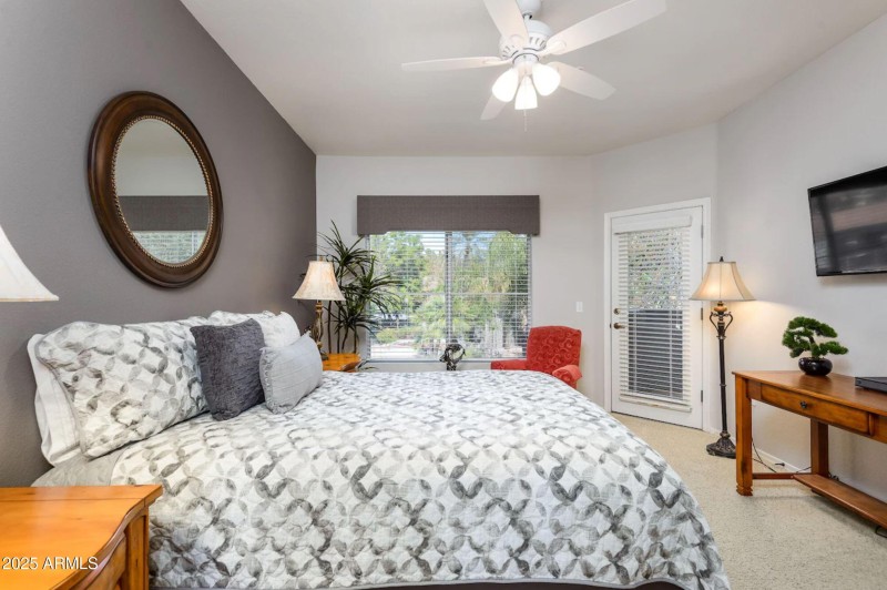 One of 2 Primary Bedrooms