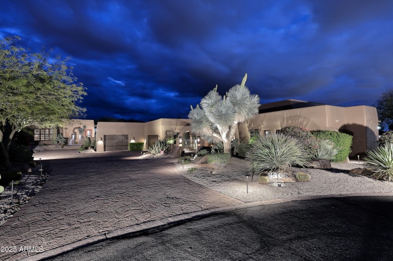 Night-Front Corner View