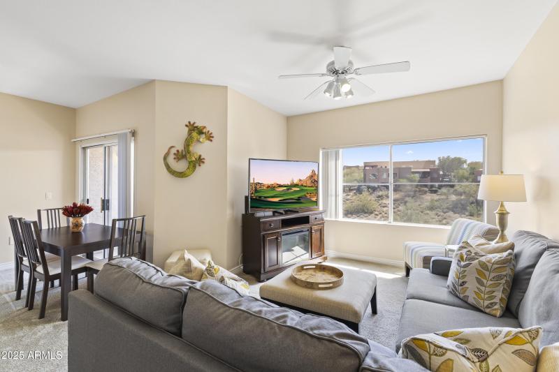 Livingroom View of Gulch