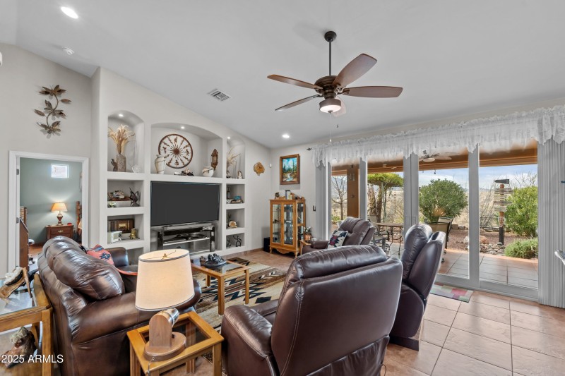 Views galore from the living room