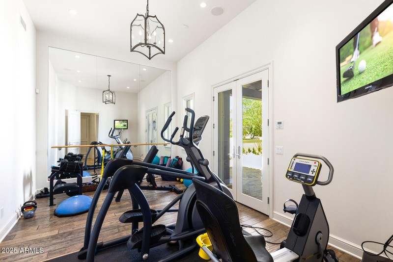 Fitness room