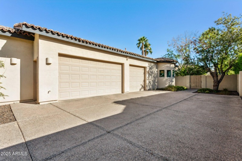 Garage and slab parking