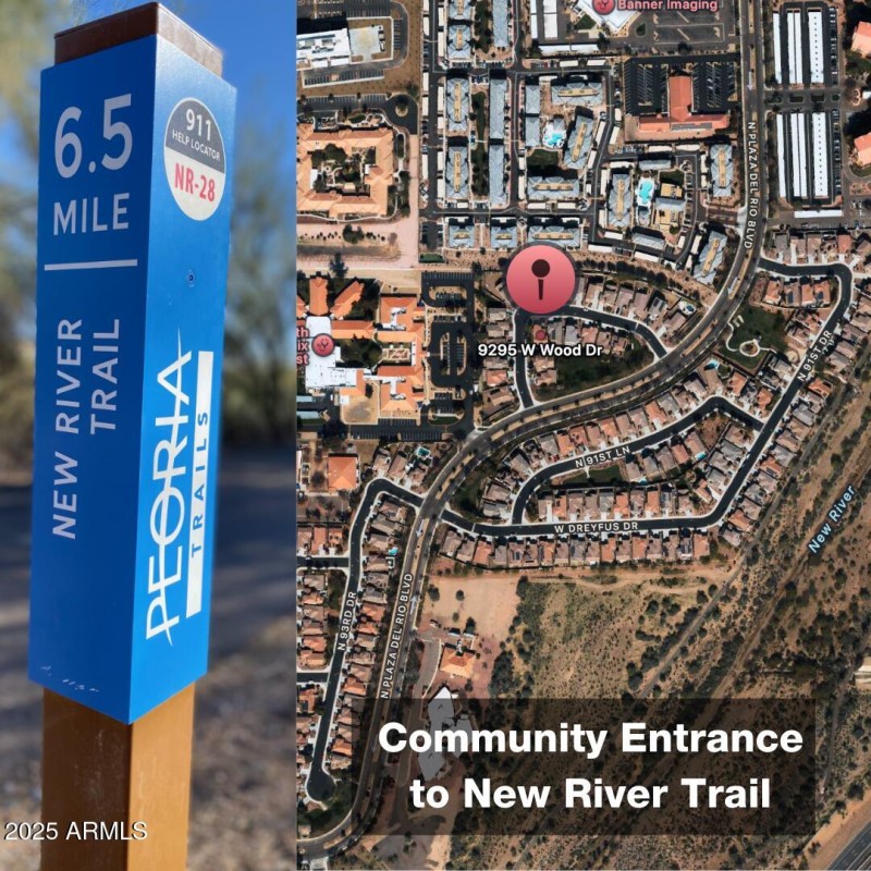 Community Entrance to New River Trail