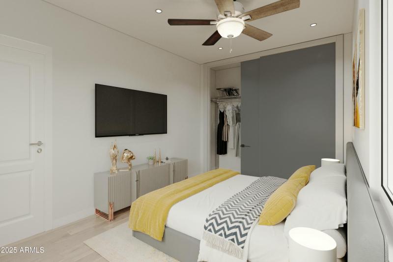 Example Rendering - Casita Bedroom