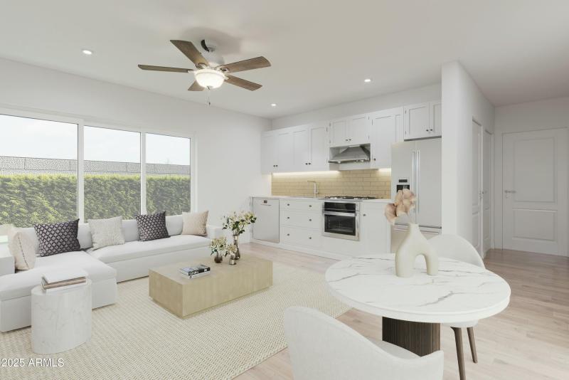 Example Rendering - Casita Living Room