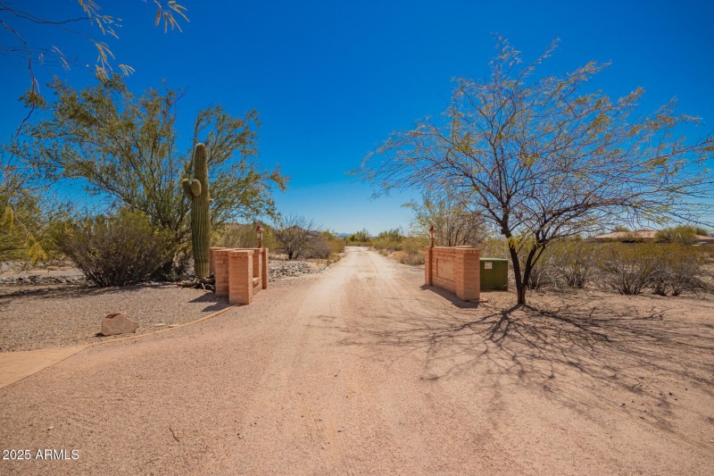 Private Drive Leads to Tranquil Estate