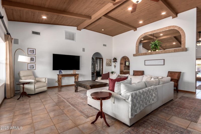 View From Entrance To Front Living Room