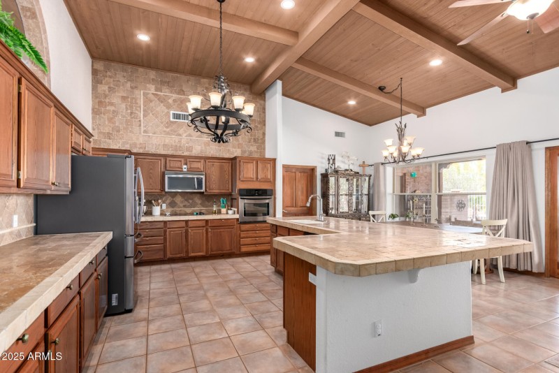 Kitchen View After Leaving Front Room