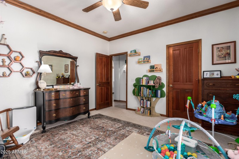 Bedroom 3 shown as a Playroom