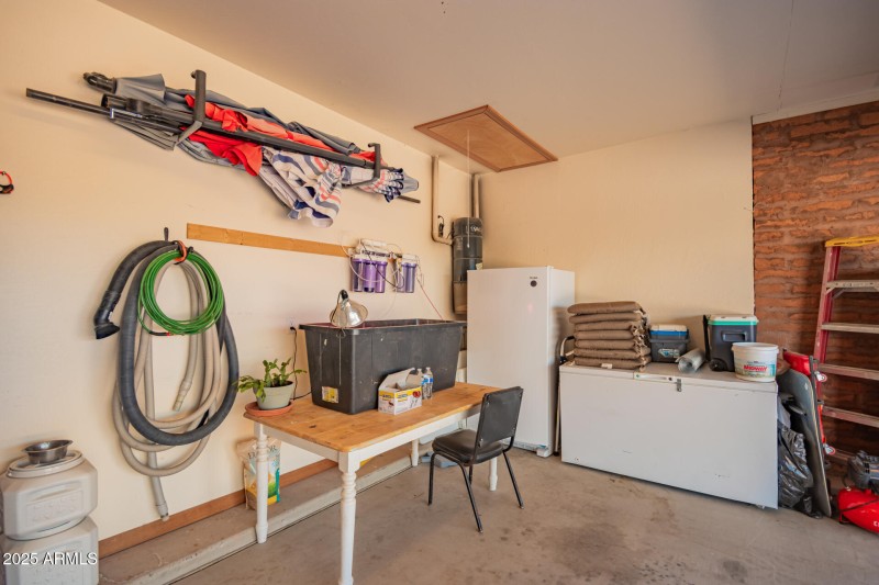 Garage Corner Appliances Not Included