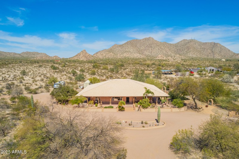 View From the South Facing North