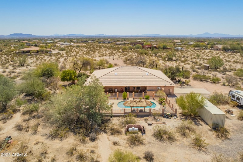 Front of Home Faces The City Lights