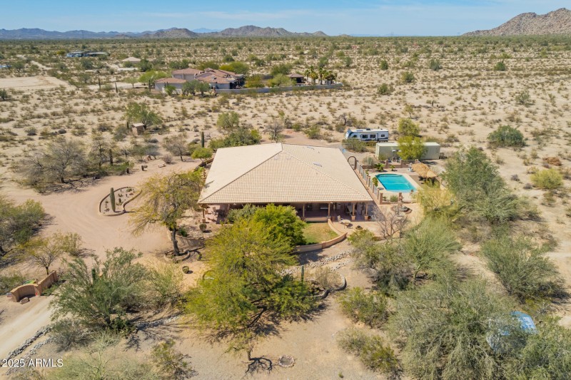 Looking North West - Hazeldine Drone