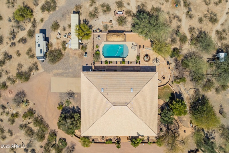 Directly Above The Home- Hazeldine Drone