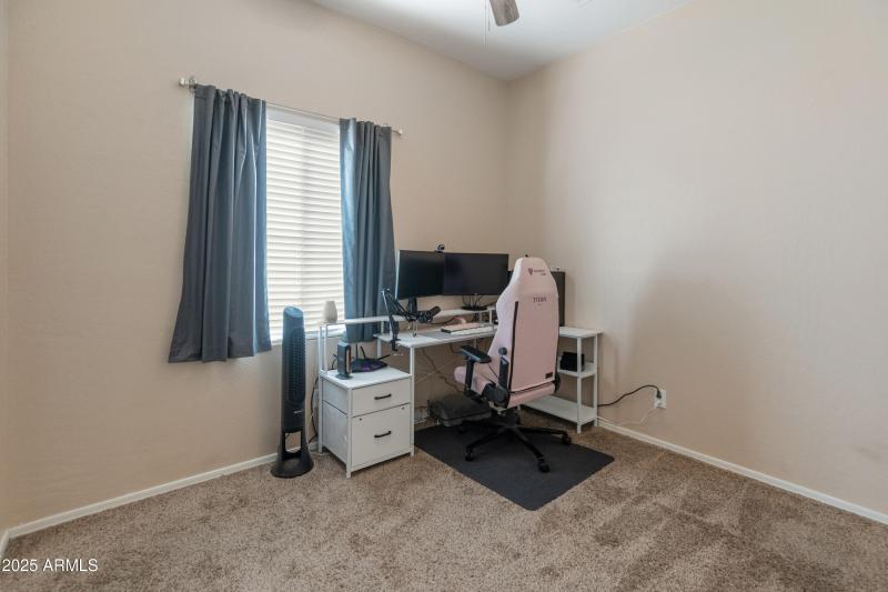 Looking in 2nd bedroom