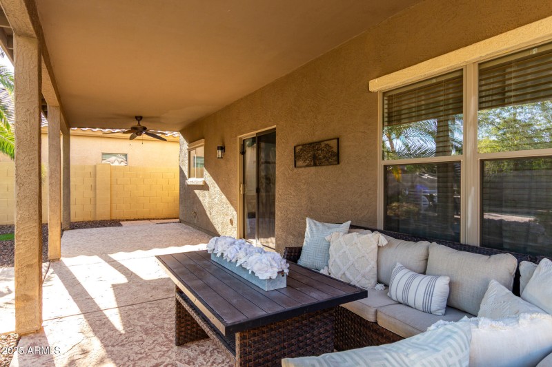 Extended Covered Patio