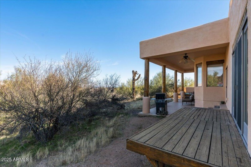 back of home - has two private decks